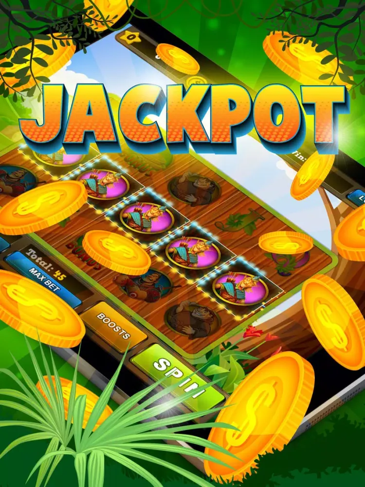 Slots Jungle Treasures - Free Vegas Casino Jackpot Win iPad 应用截图