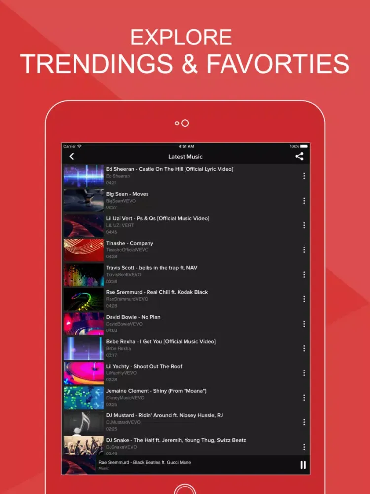 MusicaPlay – Explore & Play New Hit Music iPad  স্ক্রিনশট