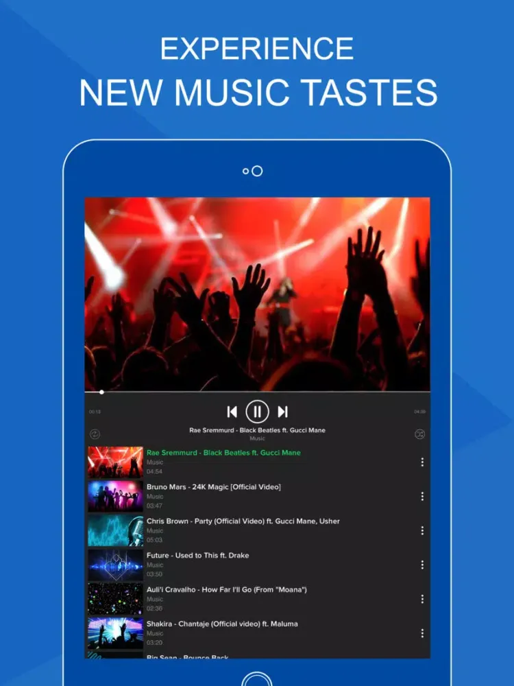 MusicaPlay – Explore & Play New Hit Music iPad  স্ক্রিনশট
