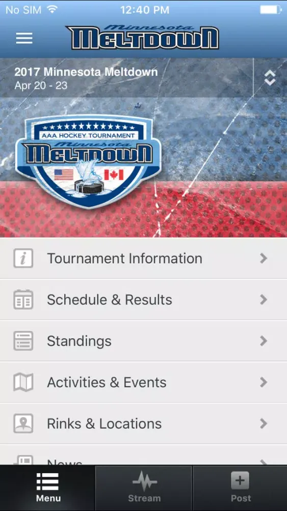 Captures d'écran de MN Meltdown Tourney