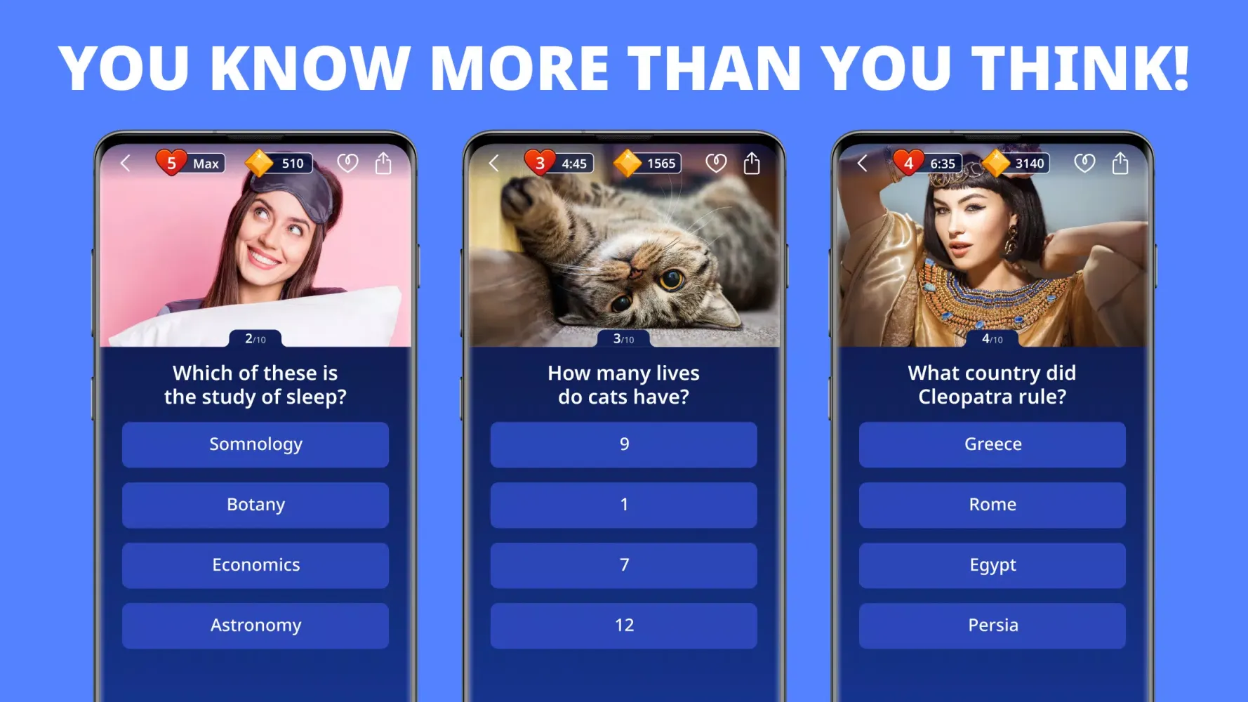 Capturas de pantalla de Antistress trivia - Zen Quiz