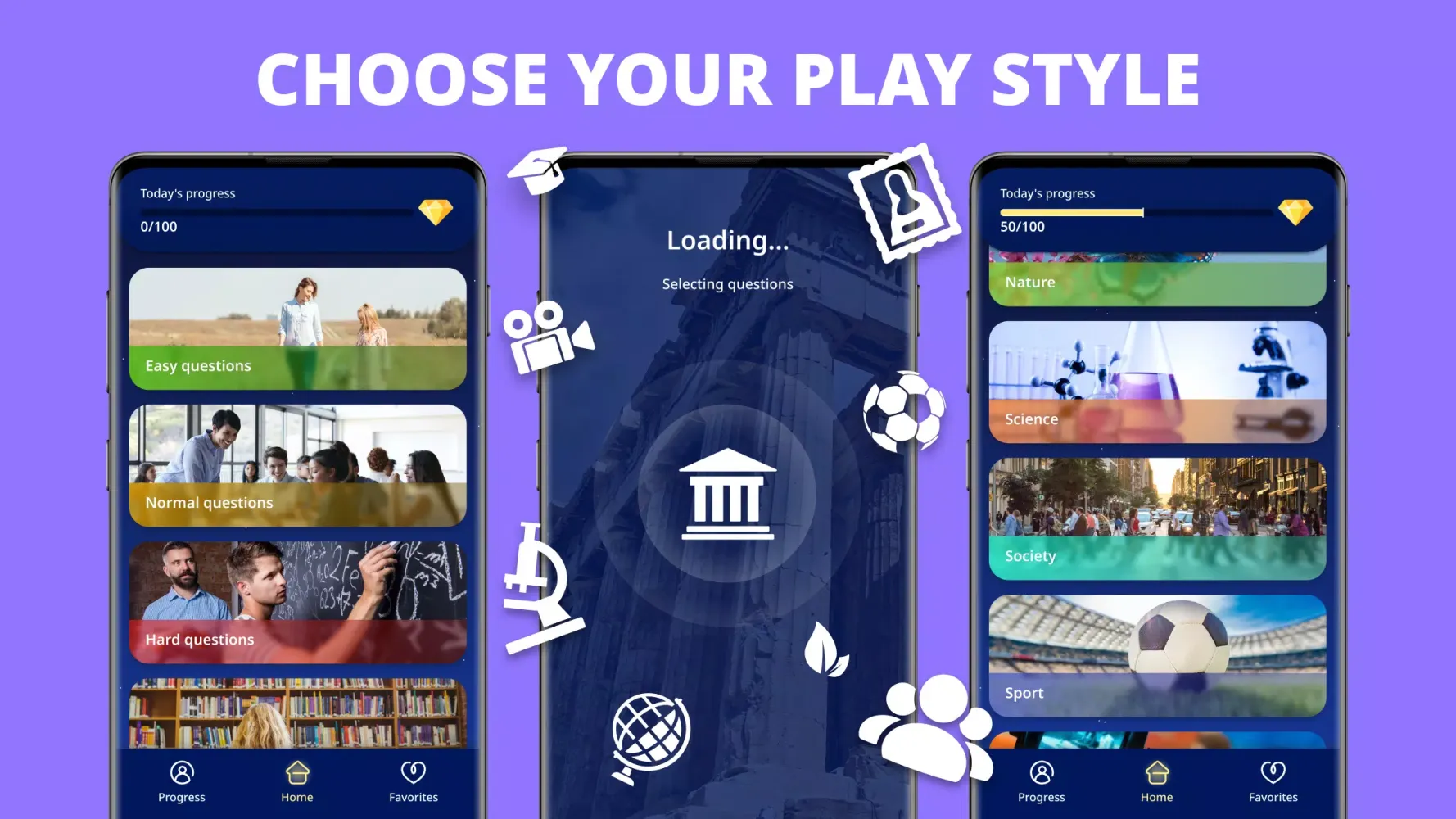Capturas de pantalla de Antistress trivia - Zen Quiz