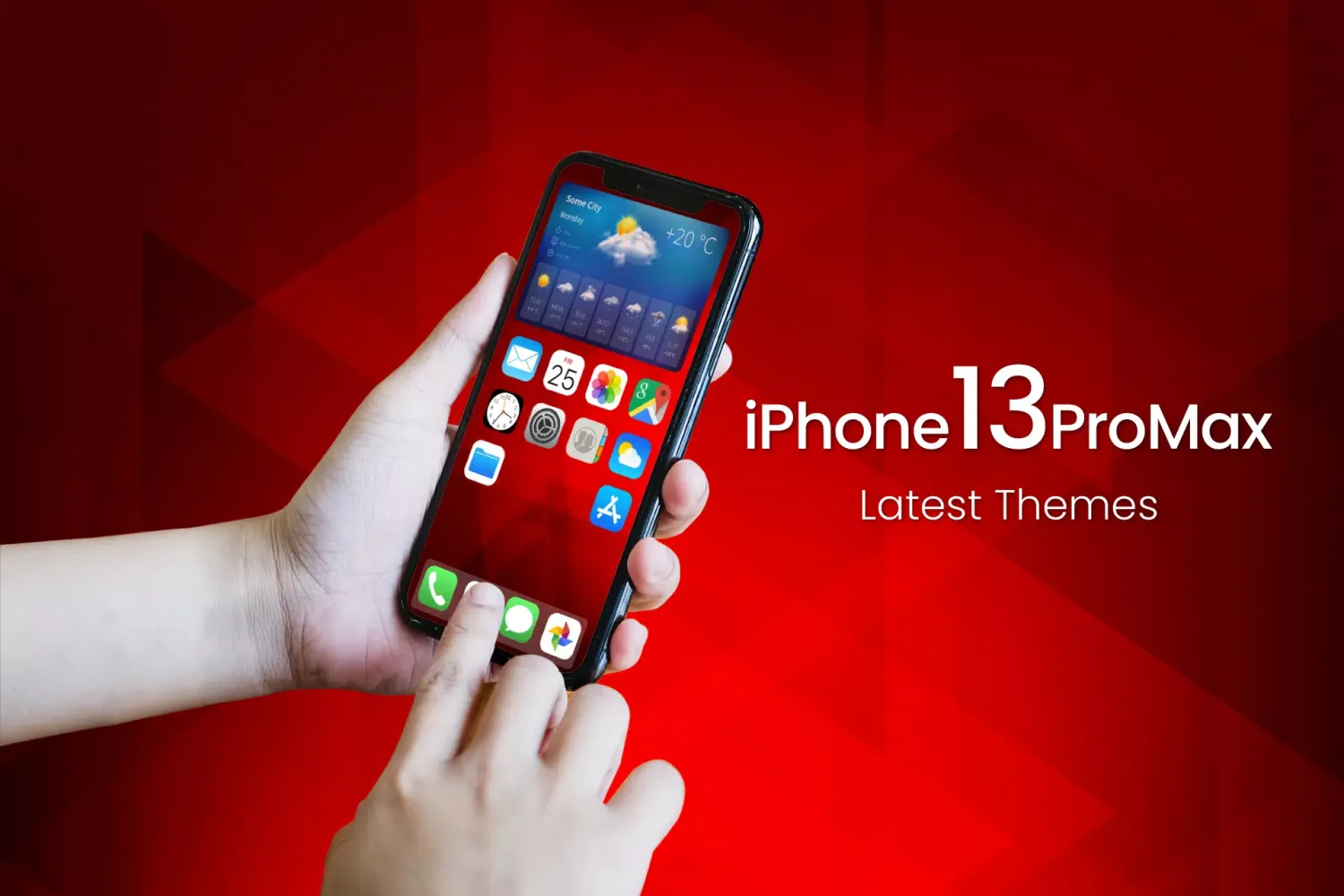 Capturas de pantalla de iPhone 13 Pro Max Launcher