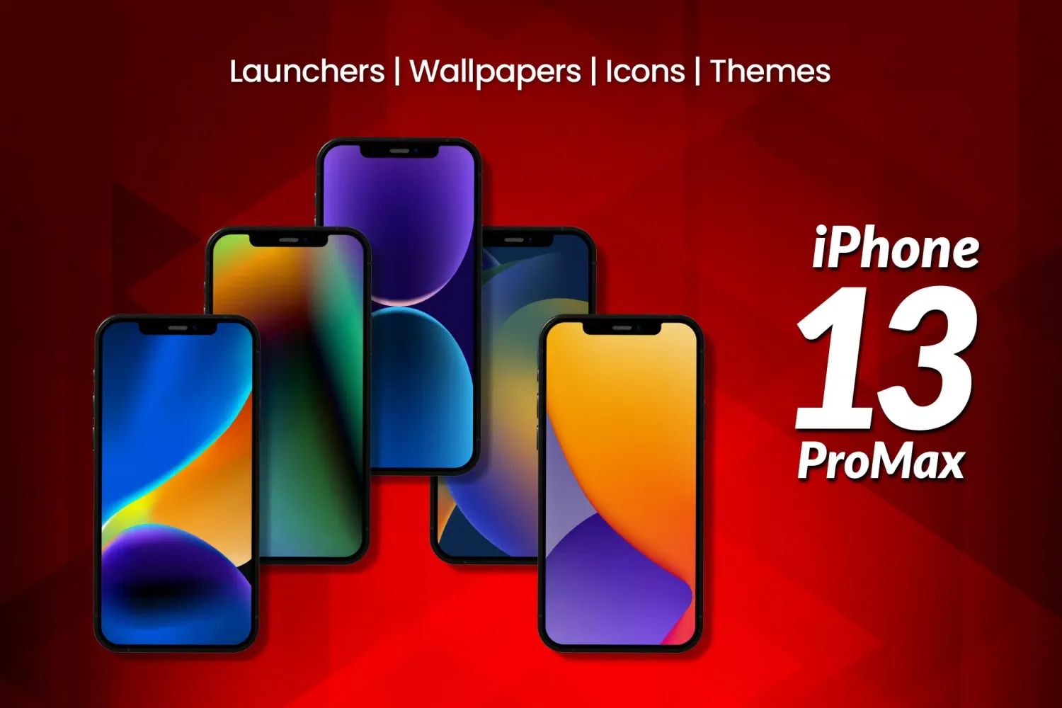Capturas de pantalla de iPhone 13 Pro Max Launcher