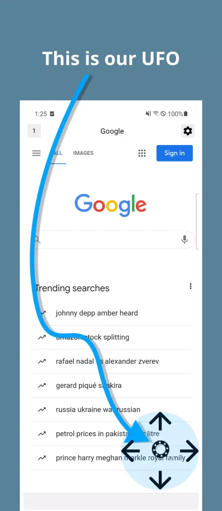 UFO Browser Screenshots