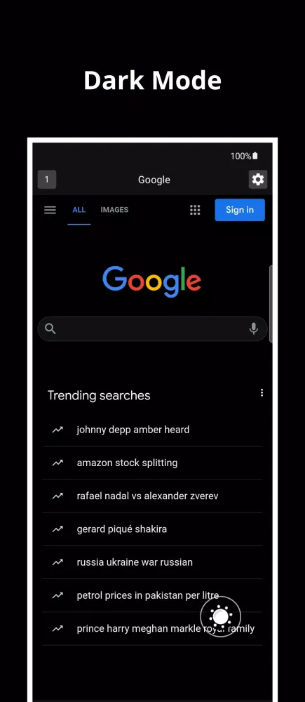 UFO Browser Screenshots