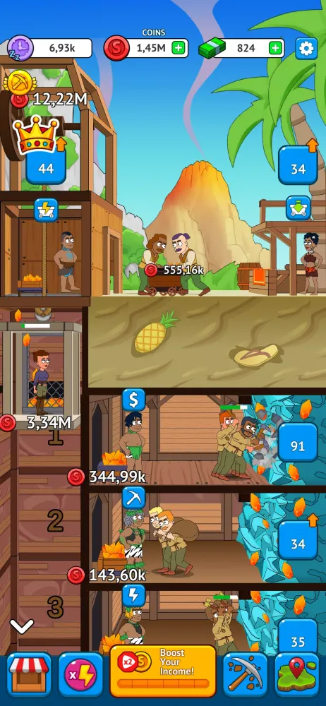Mining Empire Ekran Görüntüleri