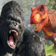 Apes Vs Dinosaur - Throne War
