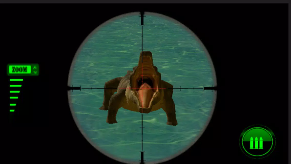 ภาพหน้าจอของ Wild Crocodile Sniper Hunter Simulator 2017