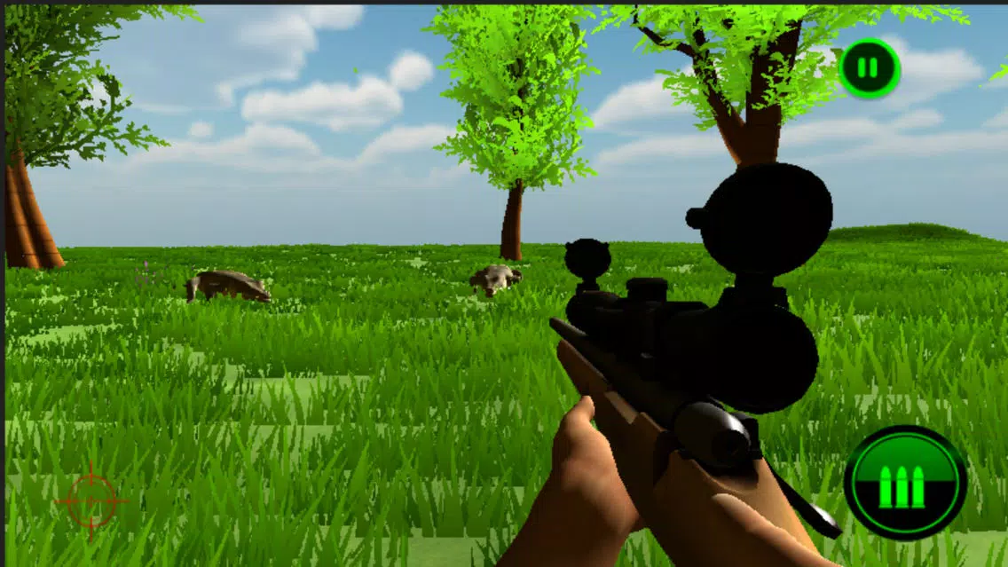 ภาพหน้าจอของ Wild Crocodile Sniper Hunter Simulator 2017