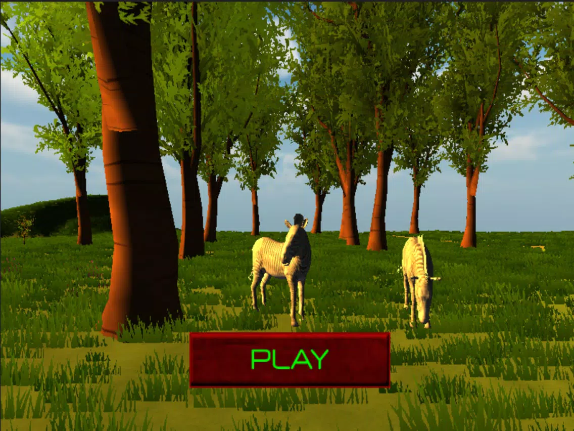 Capturas de pantalla de Wild Zebra Hunting Simulator iPad 