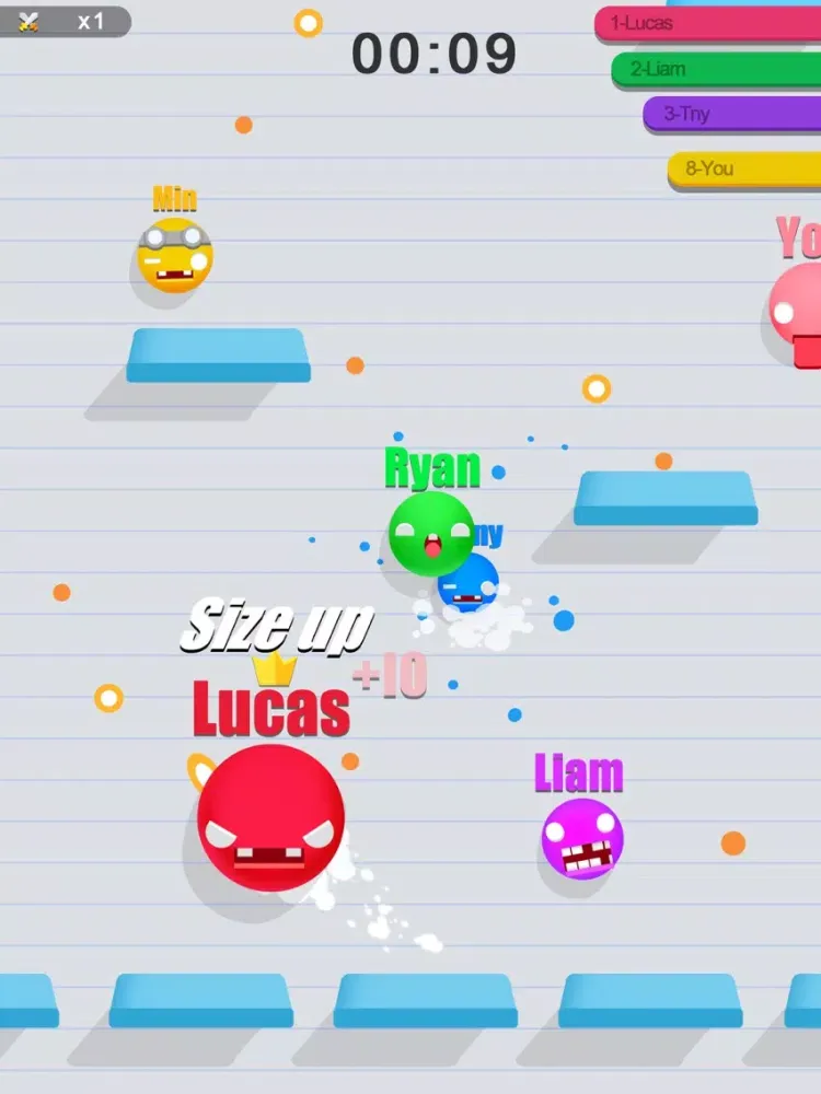 Jumpy Ball.io iPad 应用截图