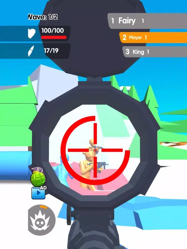 Tangkapan skrin Strike.io iPad 
