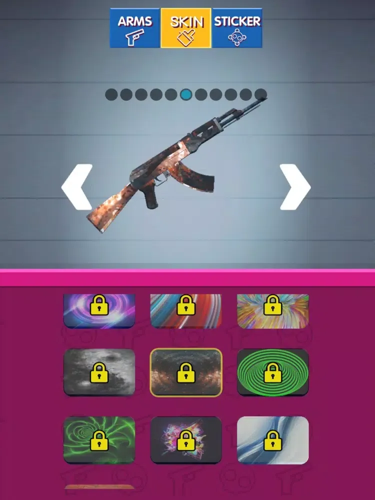 Tangkapan skrin Strike.io iPad 