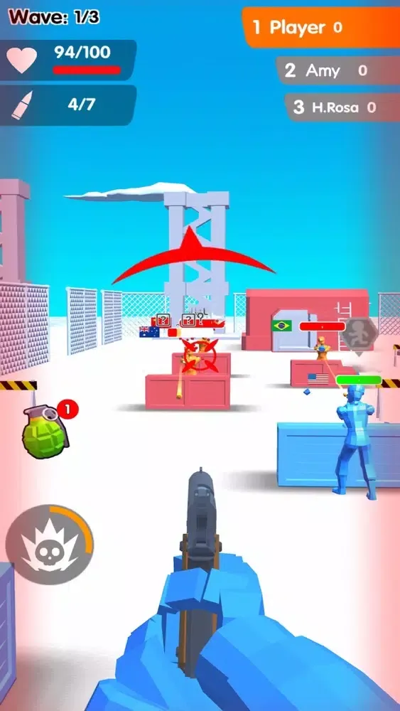 Tangkapan skrin Strike.io