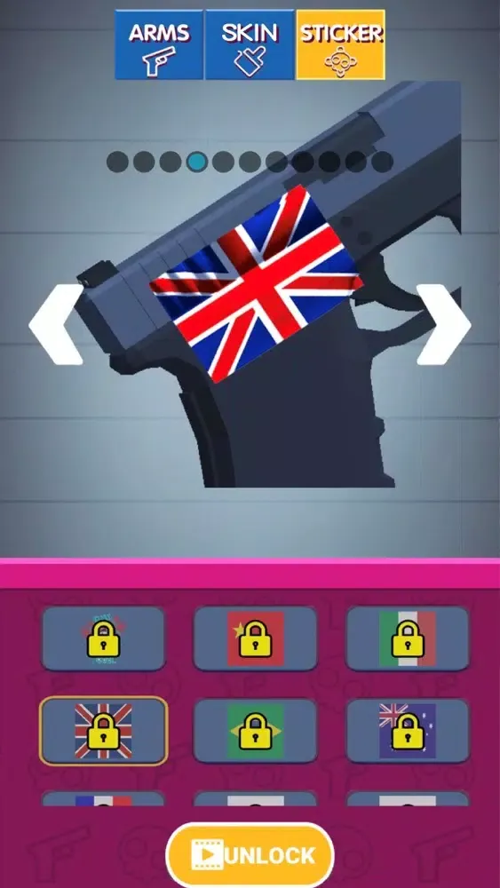 Tangkapan skrin Strike.io