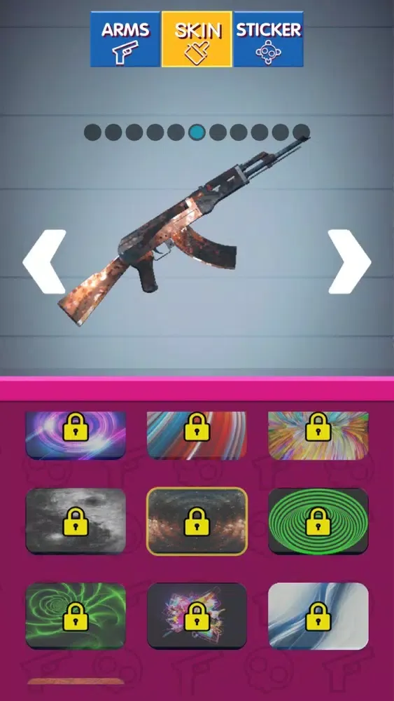 Tangkapan skrin Strike.io