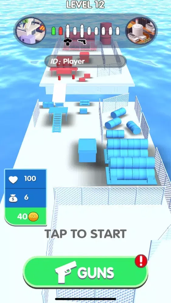 Tangkapan skrin Strike.io