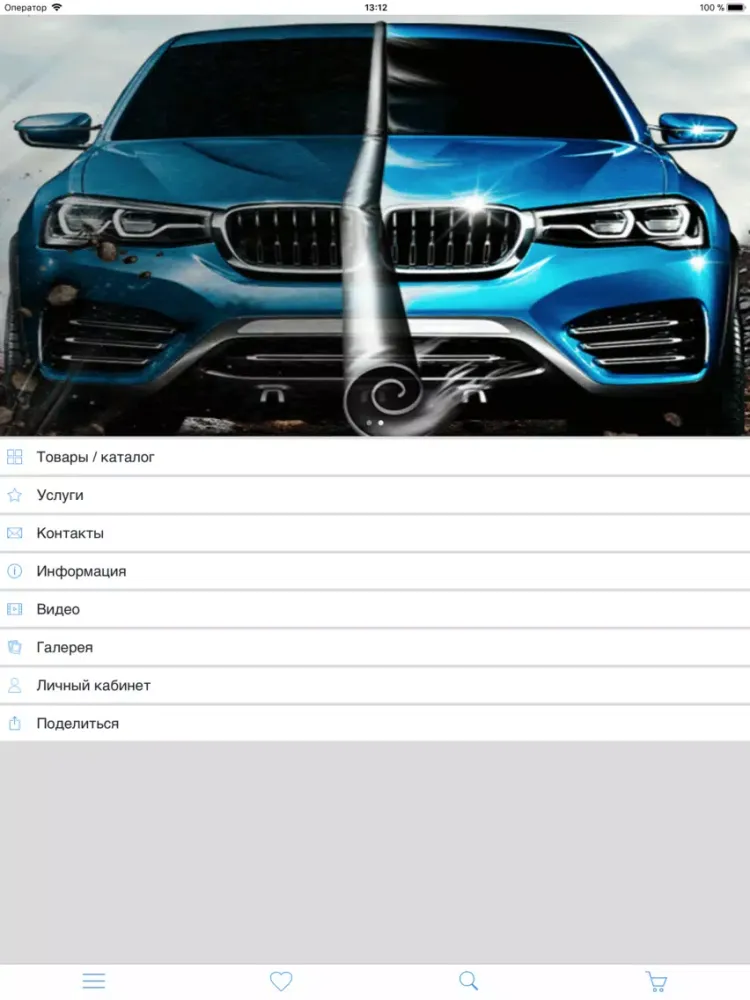 Ảnh chụp màn hình của SAVECAR PPF iPad 