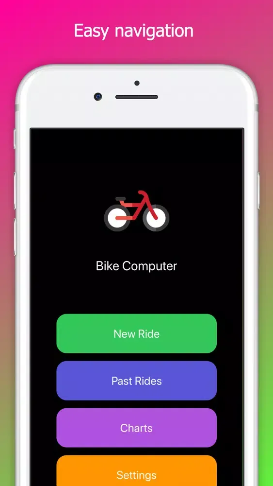 Zrzuty ekranu Bike Computer GPS
