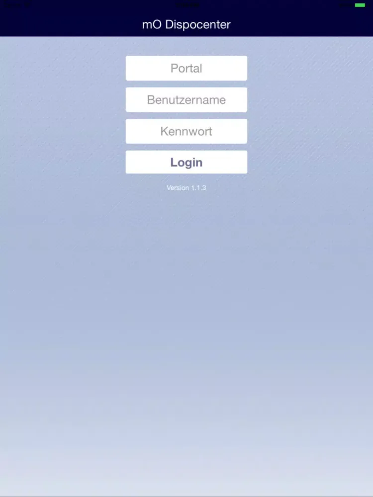 mODispocenter mSM iPad  Screenshots