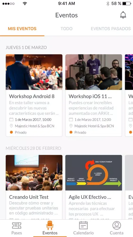 Скриншоты O2O Events – Digital Access