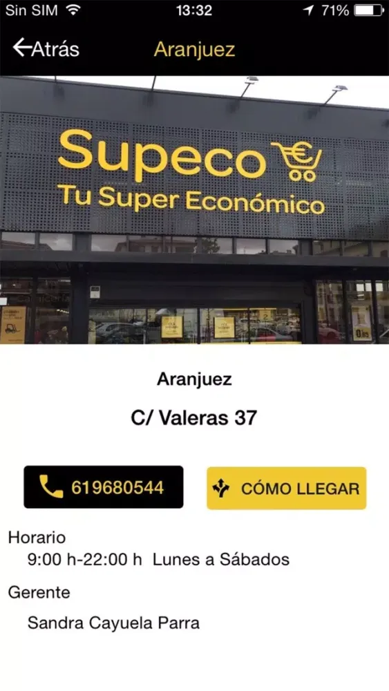 Captures d'écran de Supeco, Tu Super Económico