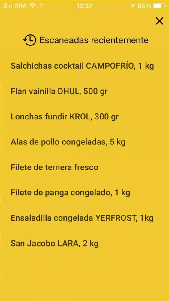 Captures d'écran de Supeco, Tu Super Económico