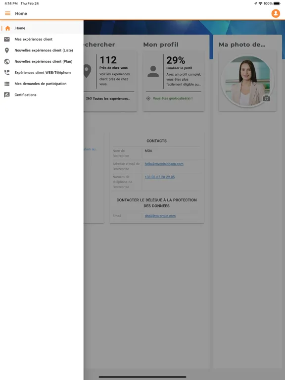 myOpinionApp by BVA iPad 应用截图