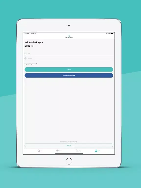 Maham Yoga iPad  스크린샷