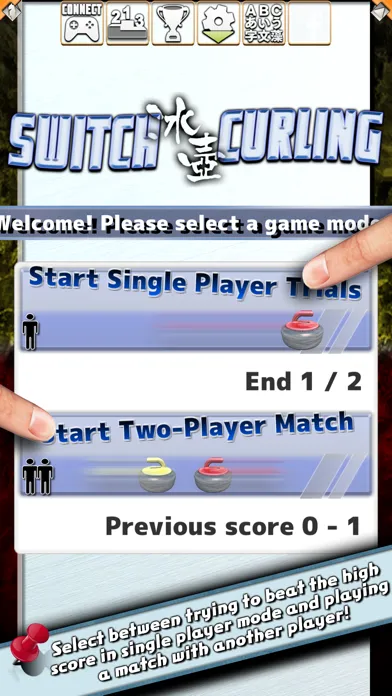 Zrzuty ekranu Switch Curling
