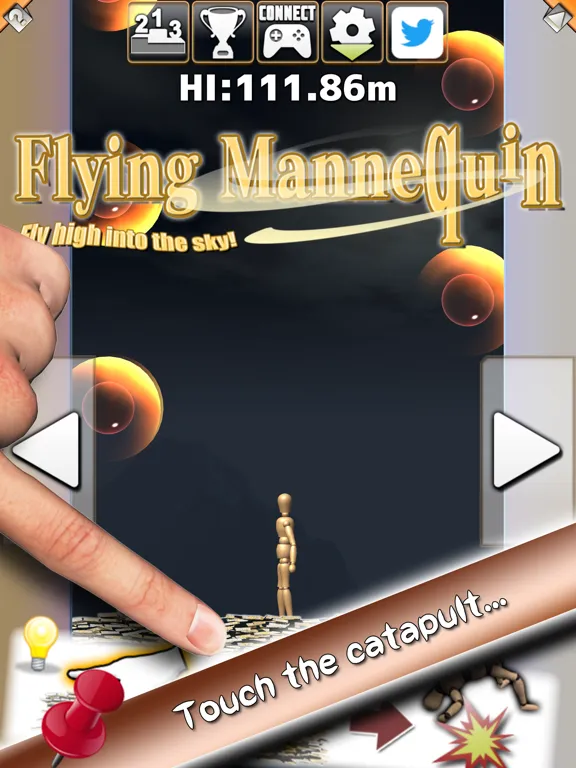 Zrzuty ekranu Flying Mannequin iPad 