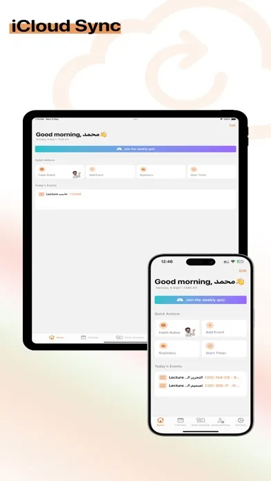 Faleh |Your Personal Assistant سکرین شاٹس