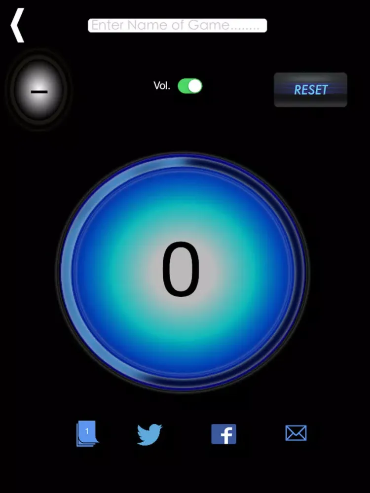 Tap Counter with Sound iPad 應用截圖