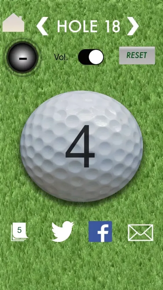 Golf Counter with Swing Sound應用截圖