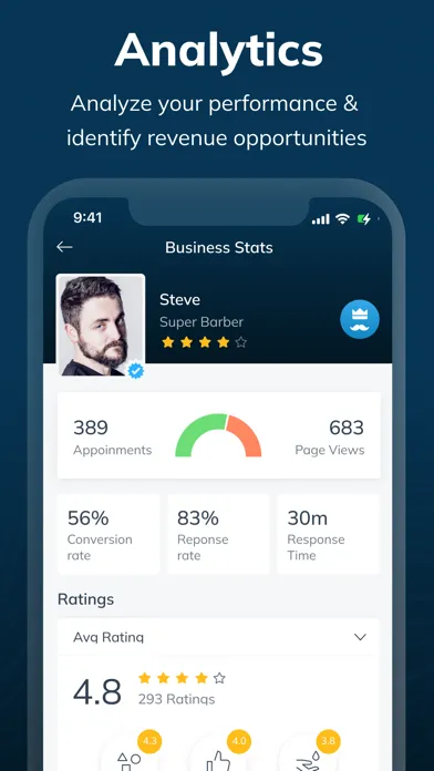TrimCheck: Barber Booking App應用截圖