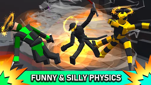 Tangkapan skrin Smashgrounds.io: Ragdoll Arena