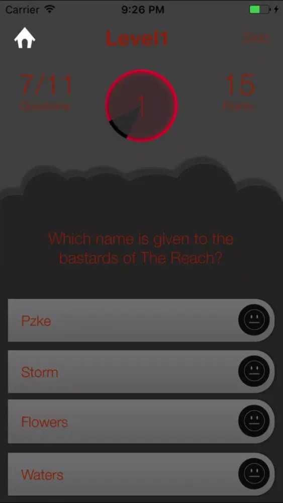 Ảnh chụp màn hình của Trivia for Game of Thrones-Fan