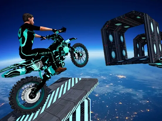 صور Mega Ramp Stunt Bike Games iPad 