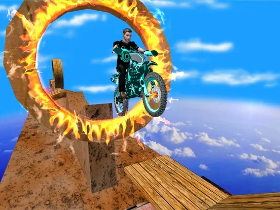 صور Mega Ramp Stunt Bike Games iPad 