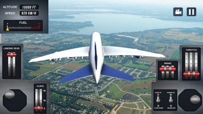 Airplane City Flight Simulator स्क्रीनशॉट