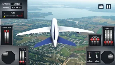 Airplane City Flight Simulator سکرین شاٹس