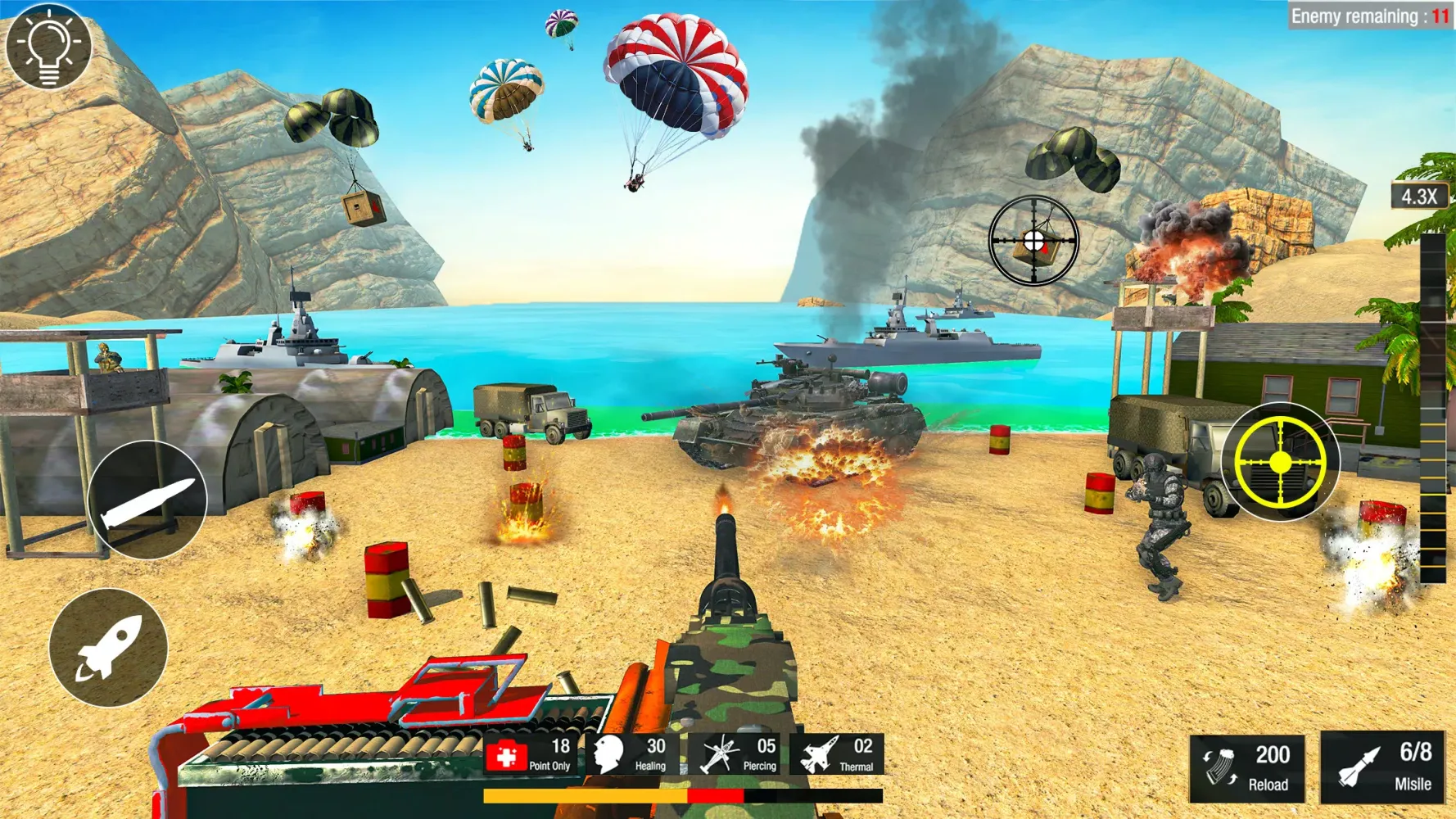 World War II Frontline Shooter应用截图