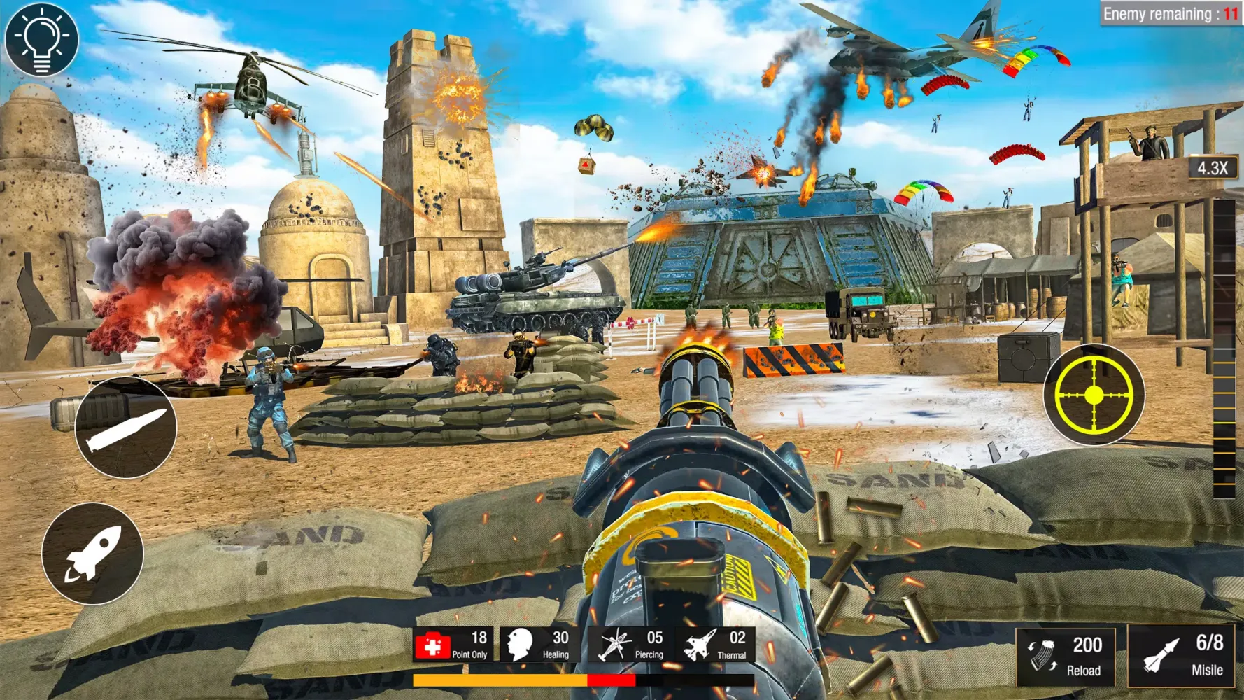 World War II Frontline Shooter应用截图