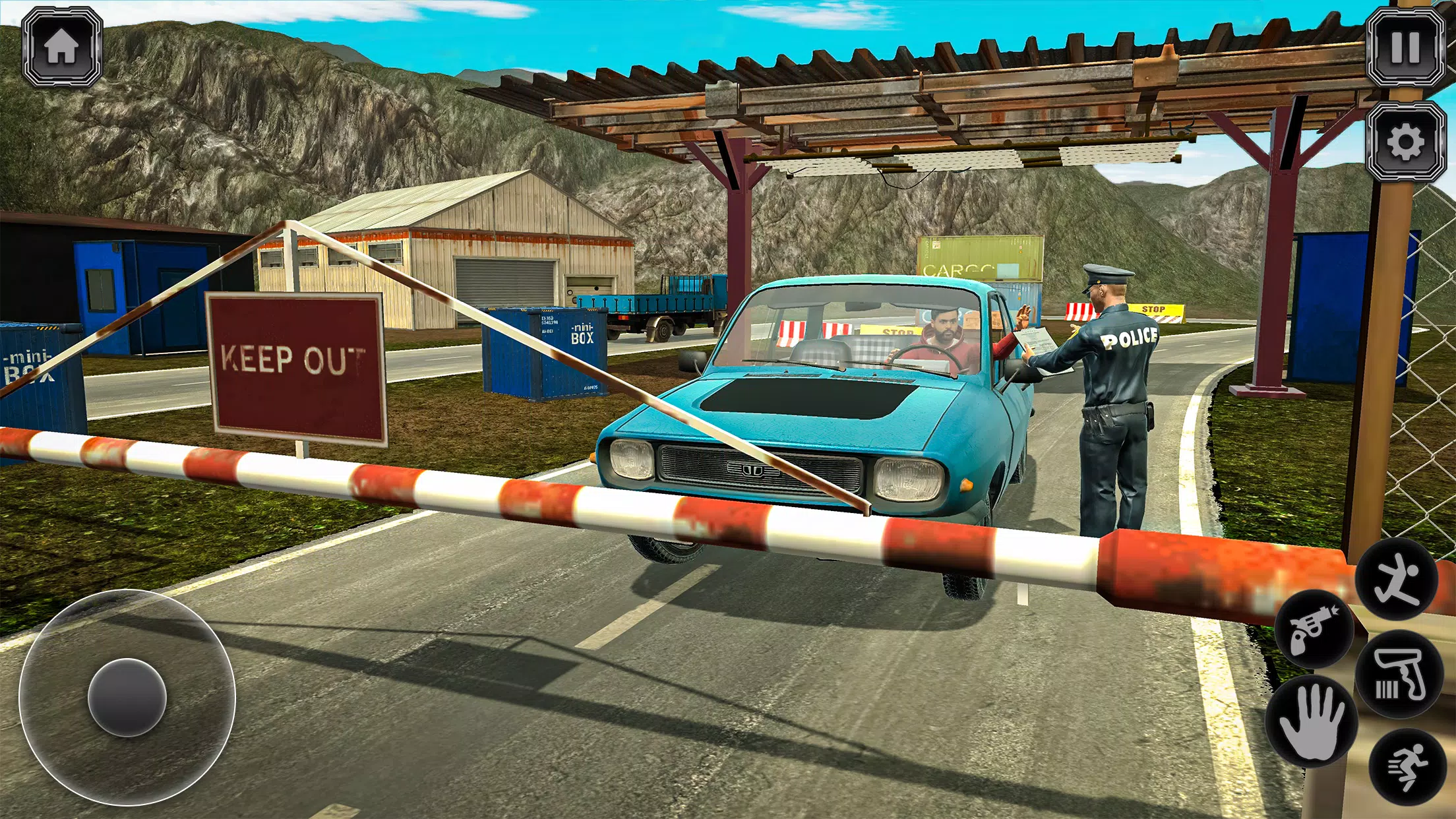 Border Officer Duty Police 3D скриншоты приложения5