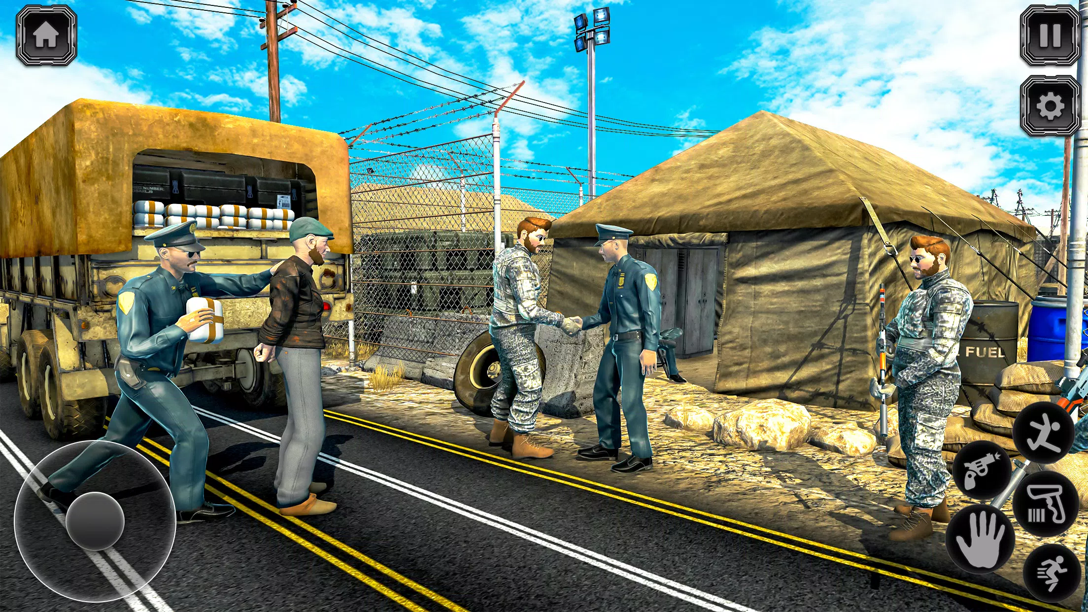 Border Officer Duty Police 3D скриншоты приложения7