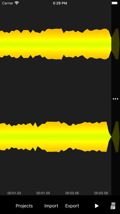 Wave Audio Editor স্ক্রিনশট