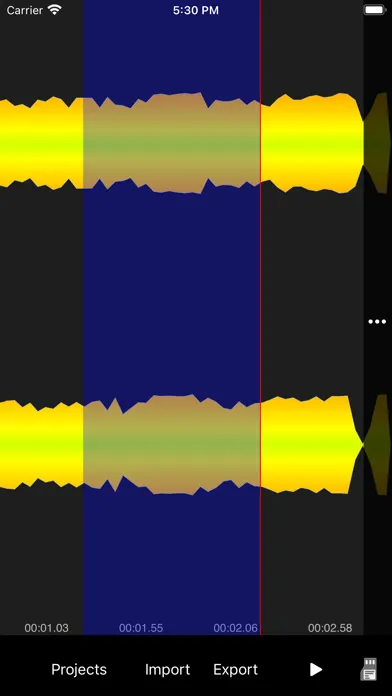 Wave Audio Editor স্ক্রিনশট