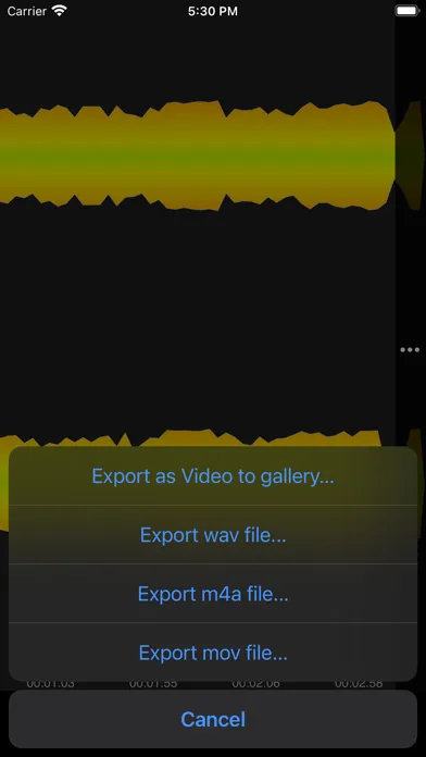 Wave Audio Editor স্ক্রিনশট