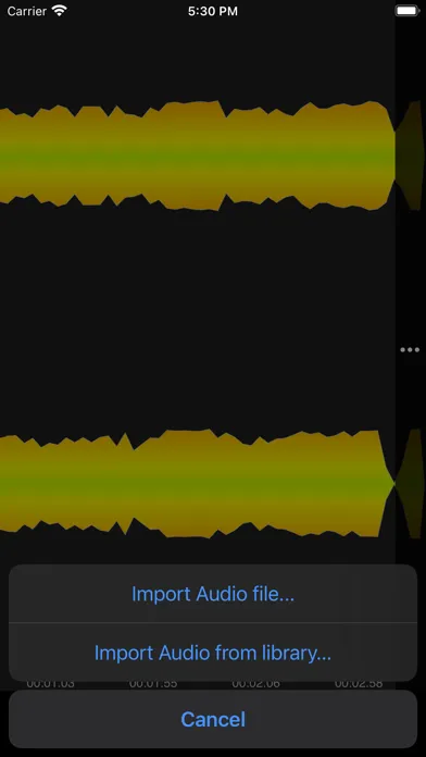 Wave Audio Editor স্ক্রিনশট